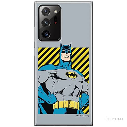 ERT GROUP mobiltelefonfodral för Samsung GALAXY NOTE 20 ULTRA originalt och officiellt licensierat DC mönster Batman 069 optimalt anpassad till formen på mobiltelefonen, fodral tillverkad av TPU plast 5905131524737