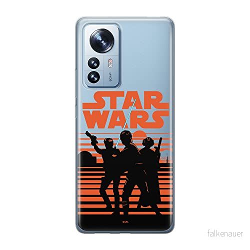 ERT GROUP mobiltelefonfodral för Xiaomi 12 PRO originalt och officiellt licensierat Star Wars mönster 026 optimalt anpassad till formen på mobiltelefonen, gedeeltelijk transparant 5905511525002