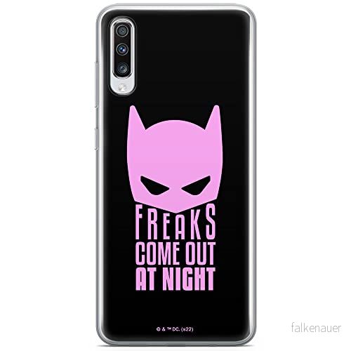 ERT GROUP mobiltelefonfodral för Samsung A70 originalt och officiellt licensierat DC mönster Batman 052 optimalt anpassad till formen på mobiltelefonen, fodral tillverkad av TPU plast 5905131545008