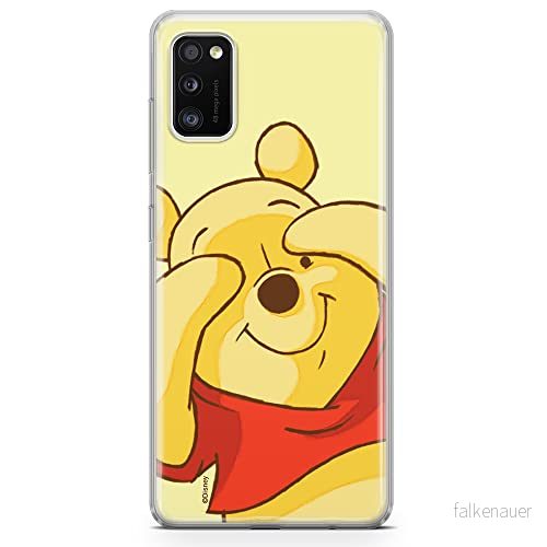 ERT GROUP mobiltelefonfodral för Samsung A41 originalt och officiellt licensierat Disney mönster Winnie the Pooh and friends 033 anpassad till formen på mobiltelefonen, fodral tillverkad av TPU plast 5903537202396