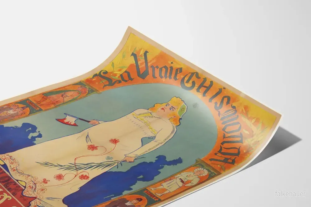 Vintageposter Scala La Vraie Ghismonda för väggdekoration - Bild 3