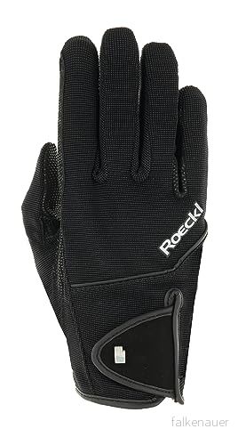 Roeckl Sport ridhandske Milano, fritid sommar handske, svart 8 4044791641444