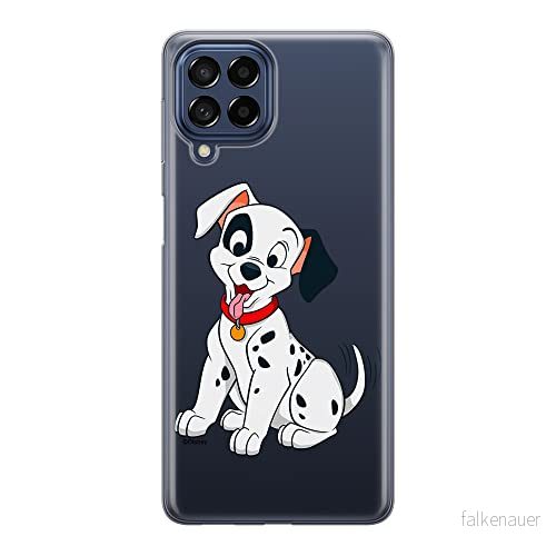 ERT GROUP mobiltelefonfodral för Samsung M53 5G originalt och officiellt licensierat Disney mönster Dalmatian 006 optimalt anpassad till formen på mobiltelefonen, gedeeltelijk transparant 5905511388126