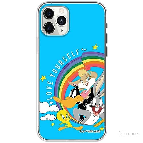 ERT GROUP mobiltelefonfodral för Iphone 11 PRO MAX originalt och officiellt licensierat Looney Tunes mönster 016 optimalt anpassad till formen på mobiltelefonen, fodral tillverkad av TPU plast 5905511997212