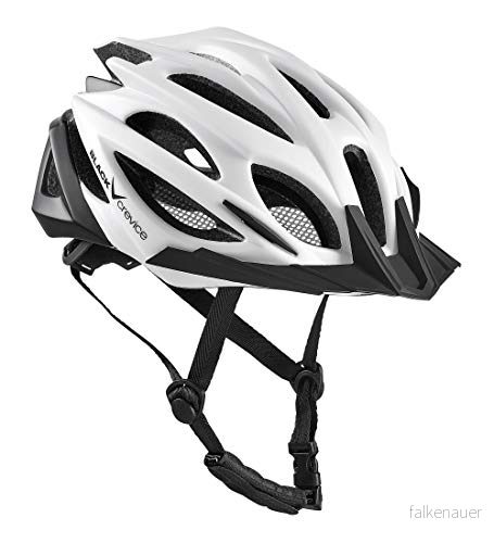 Black Crevice Unisex cykelhjälm för vuxna, vit/svart, M/L (5861 cm) 9120090708639