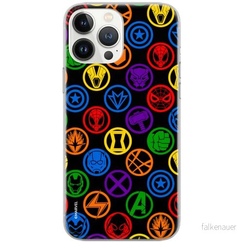 ERT GROUP mobiltelefonfodral för Samsung S10 PLUS originalt och officiellt licensierat Marvel mönster Avengers 022 Vit optimalt anpassad till formen på mobiltelefonen, fodral tillverkad av TPU plast 5903537106229