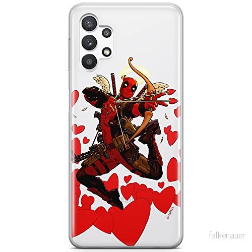 ERT GROUP mobiltelefonfodral för Samsung A32 5G originalt och officiellt licensierat Marvel mönster Deadpool 011 optimalt anpassad till formen på mobiltelefonen, gedeeltelijk transparant 5903040056561