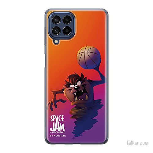 ERT GROUP mobiltelefonfodral för Samsung M33 5G originalt och officiellt licensierat Looney Tunes mönster Space Jam 013 optimalt anpassad till formen på mobiltelefonen, fodral tillverkad av TPU plast 5905511355623