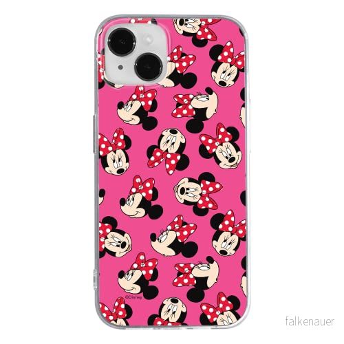 ERT GROUP mobiltelefonfodral för Apple Iphone 14 PLUS originalt och officiellt licensierat Disney mönster Minnie 019 optimalt anpassad till formen på mobiltelefonen, fodral tillverkad av TPU plast 5905131894366