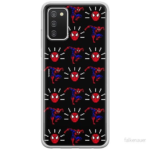 ERT GROUP mobiltelefonfodral för Samsung A03S originalt och officiellt licensierat Marvel mönster Spider Man 025 optimalt anpassad till formen på mobiltelefonen, fodral tillverkad av TPU plast 5905795001919