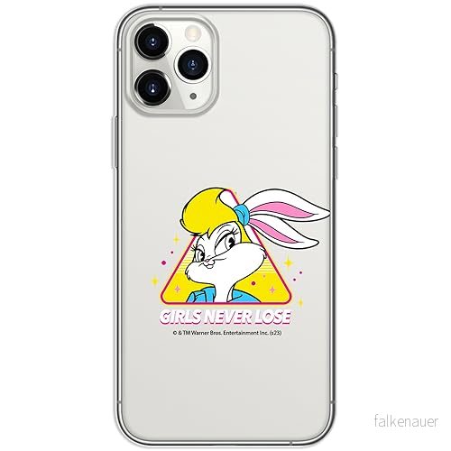 ERT GROUP mobiltelefonfodral för Iphone 11 PRO originalt och officiellt licensierat Looney Tunes mönster Lola 008 optimalt anpassad till formen på mobiltelefonen, gedeeltelijk transparant 5905795071066