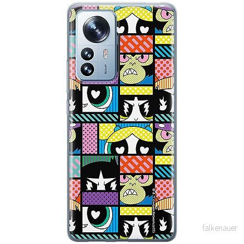 ERT GROUP mobiltelefonfodral för Xiaomi 12 / 12X originalt och officiellt licensierat The Powerpuff Girls mönster 027, fodral tillverkad av TPU plast 5905511972257