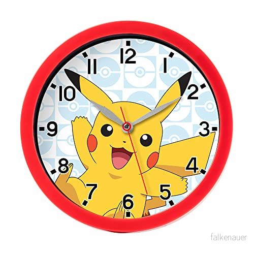 Pokemon Pokémon Pikachu väggklocka POK3159, En storlek 5018479114840