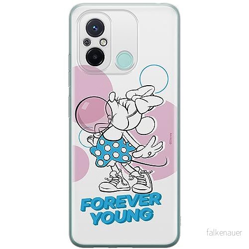ERT GROUP mobiltelefonfodral för Xiaomi REDMI 12C/ 11A originalt och officiellt licensierat Disney mönster Minnie 055 anpassad till formen på mobiltelefonen, fodral tillverkad av TPU plast 5905511839598