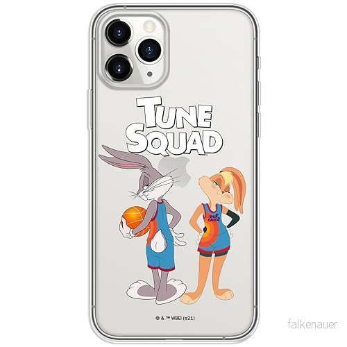 ERT GROUP mobiltelefonfodral för Iphone 11 PRO MAX originalt och officiellt licensierat Looney Tunes mönster Space Jam 022 optimalt anpassad till formen på mobiltelefonen, gedeeltelijk transparant 5905511061500