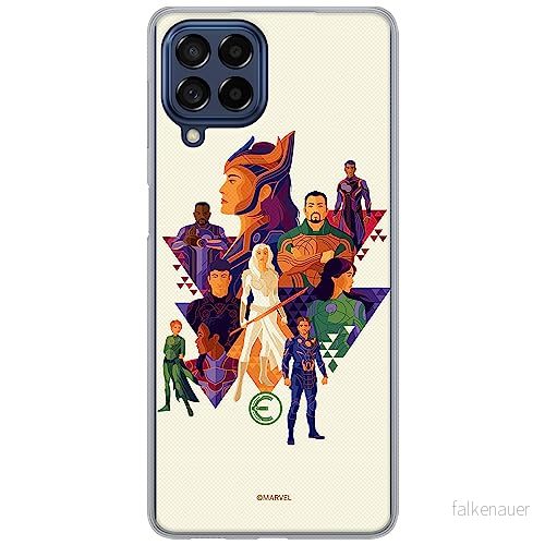 ERT GROUP mobiltelefonfodral för Samsung M33 5G originalt och officiellt licensierat Marvel mönster Eternals 007 optimalt anpassad till formen på mobiltelefonen, fodral tillverkad av TPU plast 5905511350512