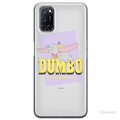 ERT GROUP mobiltelefonfodral för Oppo A92/ A72/ A52 originalt och officiellt licensierat Disney mönster Dumbo 005 optimalt anpassad till formen på mobiltelefonen, fodral tillverkad av TPU plast 5903040198261