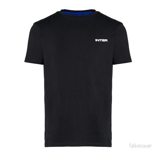 FC Internationale Milano S.p.A. Galaxy unisex vuxen T shirt, olika storlekar/färger tillgängliga, galaxkollektion, lämplig för alla svarta fans, officiell produkt 721967508711