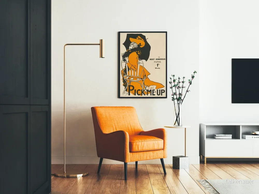 Vintageposter Pick Me Up humoristisk väggdekoration - Bild 2