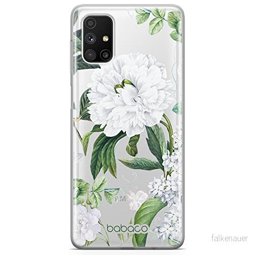 ERT GROUP mobiltelefonfodral för Samsung M51 originalt och officiellt licensierat Babaco mönster Flowers 031 optimalt anpassad till formen på mobiltelefonen, gedeeltelijk transparant 5905131282491