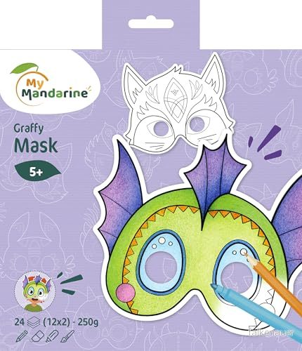 Avenue Mandarine GY138C Graffy Pop Mask, Animaux fantastiques 3609510521387
