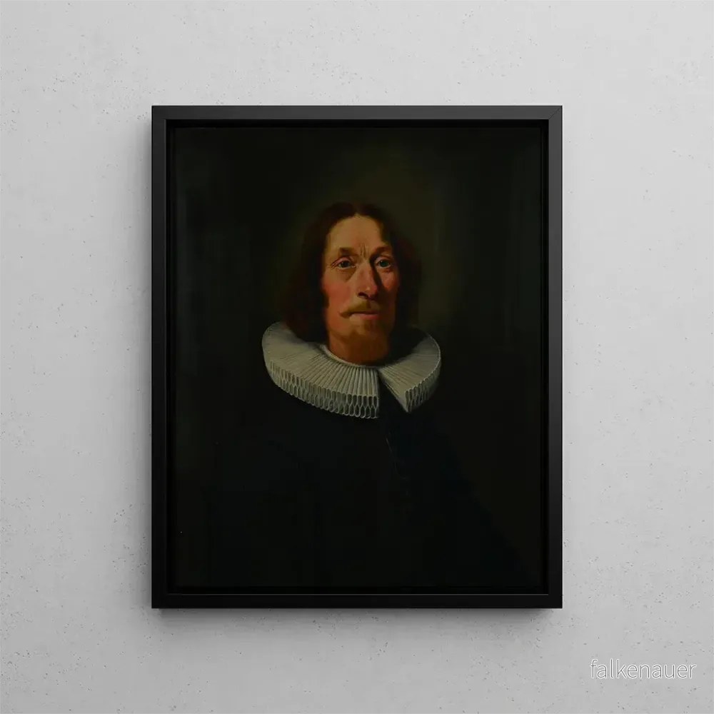Målning Portrait av en okänd man - Petrus Schotanus Sterringa | Konsttryck