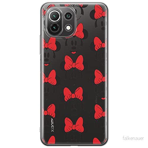 ERT GROUP mobiltelefonfodral för Xiaomi 11 LITE 4G/5G originalt och officiellt licensierat Disney mönster Minnie 058, gedeeltelijk transparant 5903932699135