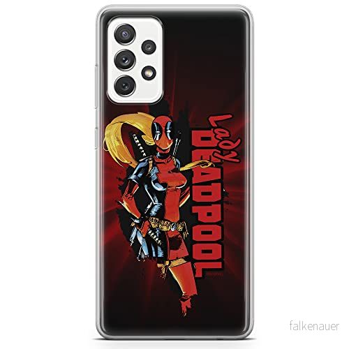 ERT GROUP mobiltelefonfodral för Samsung A33 5G originalt och officiellt licensierat Marvel mönster Deadpool 009 optimalt anpassad till formen på mobiltelefonen, fodral tillverkad av TPU plast 5904805352263