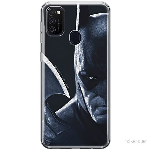 ERT GROUP mobiltelefonfodral för Samsung M21 originalt och officiellt licensierat DC mönster Batman 020 optimalt anpassad till formen på mobiltelefonen, fodral tillverkad av TPU plast 5903537845883