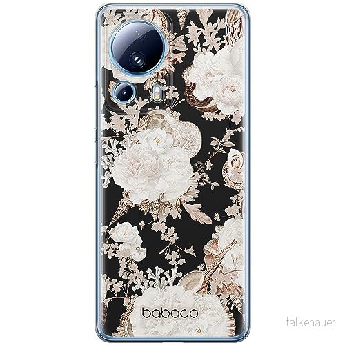 ERT GROUP mobiltelefonfodral för Xiaomi 13 LITE/CIVI 2 originalt och officiellt licensierat Babaco mönster Flowers 044 optimalt anpassad till formen på mobiltelefonen, fodral tillverkad av TPU plast 5905511927233