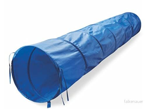 Maxxpro Agility för hunden hundtunnel med jordspikar 2 m blå 8711252268309