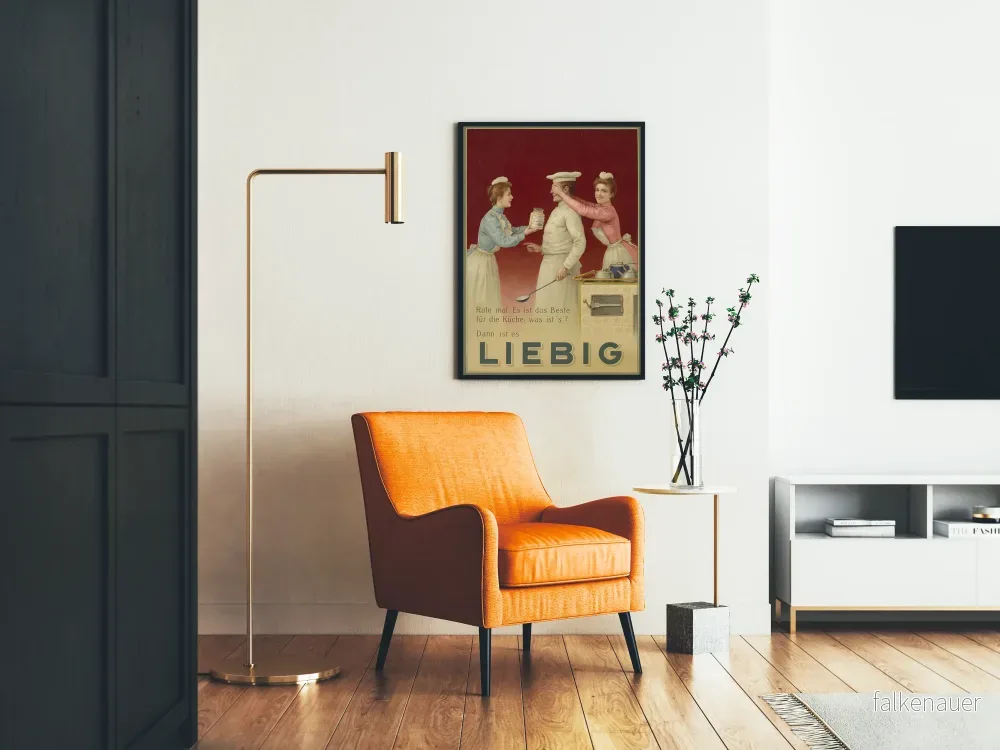 Vintage Liebig-poster för köket - Bild 2