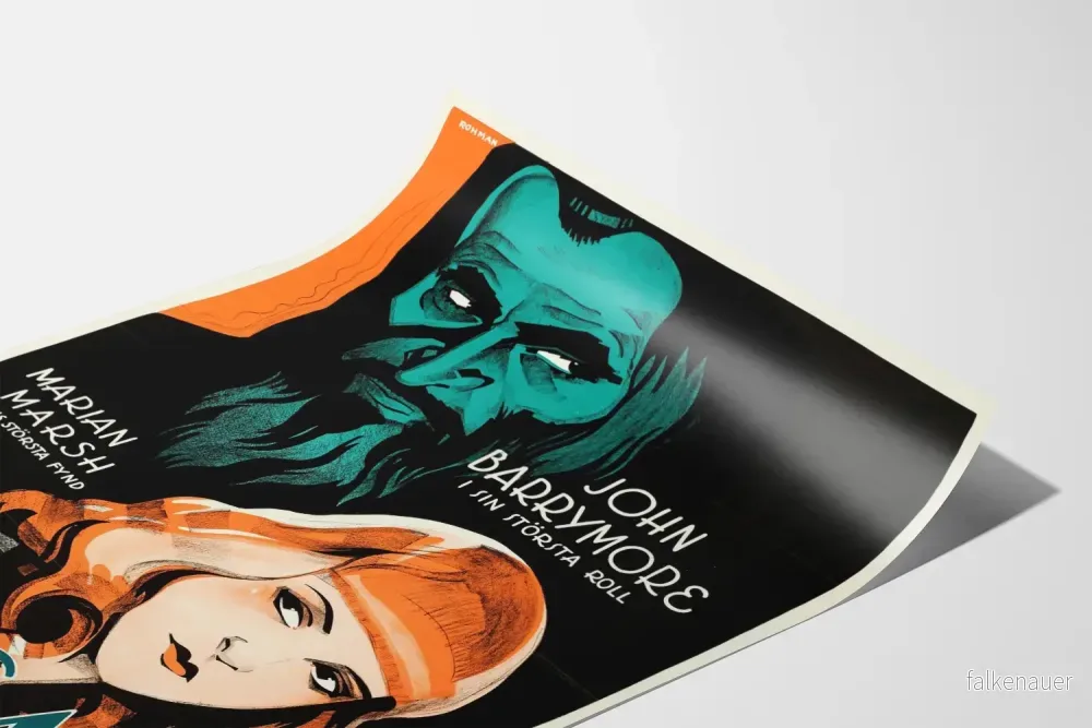 Vintageposter Svengali med John Barrymore och Marian Marsh - Bild 3