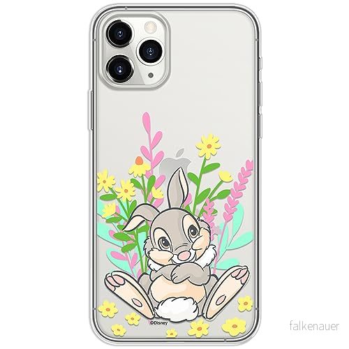ERT GROUP mobiltelefonfodral för Iphone 11 PRO MAX originalt och officiellt licensierat Disney mönster Thumper 004 optimalt anpassad till formen på mobiltelefonen, gedeeltelijk transparant 5905795046392