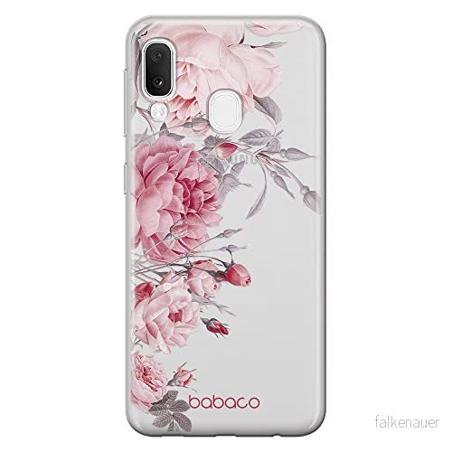 ERT GROUP mobiltelefonfodral för Samsung A20e originalt och officiellt licensierat Babaco mönster Flowers 059 optimalt anpassad till formen på mobiltelefonen, gedeeltelijk transparant 5905131372680