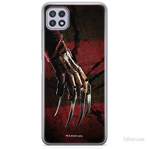 ERT GROUP mobiltelefonfodral för Samsung A22 5G originalt och officiellt licensierat Horror mönster Nightmare of Elm Street 002 anpassad till formen på mobiltelefonen, fodral tillverkad av TPU plast 5905511073299