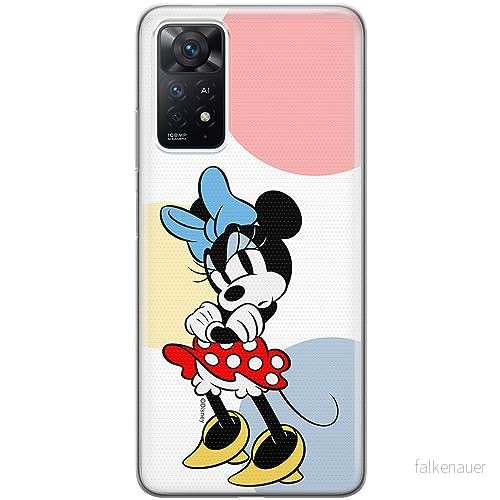 ERT GROUP mobiltelefonfodral för Xiaomi REDMI NOTE 11 PRO 5G/ 4G originalt och officiellt licensierat Disney mönster Minnie 078, fodral tillverkad av TPU plast 5905795030544