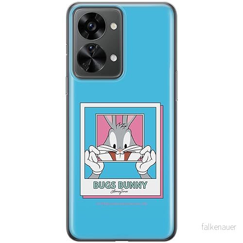 ERT GROUP mobiltelefonfodral för OnePlus NORD 2T 5G originalt och officiellt licensierat Looney Tunes mönster Bugs 024 anpassad till formen på mobiltelefonen, fodral tillverkad av TPU plast 5905795090654
