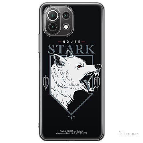 ERT GROUP mobiltelefonfodral för Xiaomi 11 LITE 4G/5G originalt och officiellt licensierat Game od Thrones mönster of 007, fodral tillverkad av TPU plast 5903932706055
