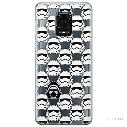 ERT GROUP mobiltelefonfodral för Xiaomi REDMI NOTE 9 PRO/ 9S originalt och officiellt licensierat Star Wars mönster 020 optimalt anpassad till formen på mobiltelefonen, gedeeltelijk transparant 5903040319833