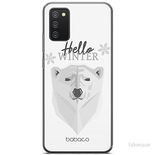 ERT GROUP mobiltelefonfodral för Samsung A02S originalt och officiellt licensierat Babaco mönster Winter 003 optimalt anpassad till formen på mobiltelefonen, fodral tillverkad av TPU plast 5903040227947