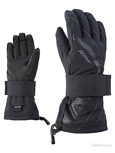Ziener Damer Milana As(r) Lady Glove Sb snowboardhandskar, svart, XL 4059749258711