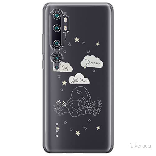 ERT GROUP mobiltelefonfodral för Xiaomi MI NOTE 10 / PRO originalt och officiellt licensierat Disney mönster Dalmatian 001 anpassad till formen på mobiltelefonen, gedeeltelijk transparant 5904805582639