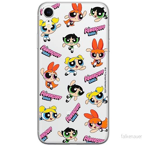 ERT GROUP mobiltelefonfodral för Iphone XR originalt och officiellt licensierat The Powerpuff Girls mönster 028 anpassad till formen på mobiltelefonen, gedeeltelijk transparant 5905511972462