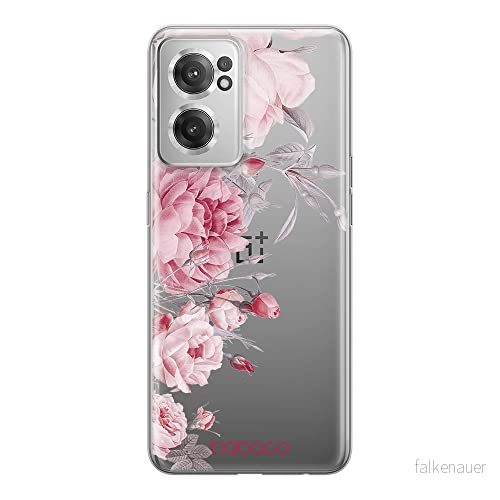 ERT GROUP mobiltelefonfodral för Oneplus NORD CE 2 originalt och officiellt licensierat Babaco mönster Flowers 059 optimalt anpassad till formen på mobiltelefonen, gedeeltelijk transparant 5905511293901