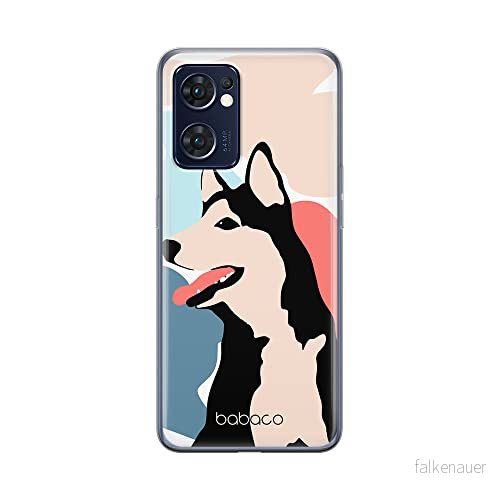 ERT GROUP mobiltelefonfodral för Oppo RENO 7 5G originalt och officiellt licensierat Babaco mönster Dogs 001 optimalt anpassad till formen på mobiltelefonen, fodral tillverkad av TPU plast 5905511317645