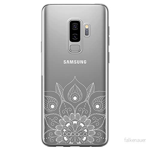 ERT GROUP mobiltelefonfodral för Samsung S9 PLUS originalt och officiellt licensierat Babaco mönster Mandalas 008 Vit optimalt anpassad till formen på mobiltelefonen, gedeeltelijk transparant 5904805853418