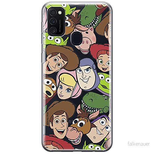 ERT GROUP mobiltelefonfodral för Samsung M21 originalt och officiellt licensierat Disney mönster Toy Story 001 optimalt anpassad till formen på mobiltelefonen, gedeeltelijk transparant 5903537835624