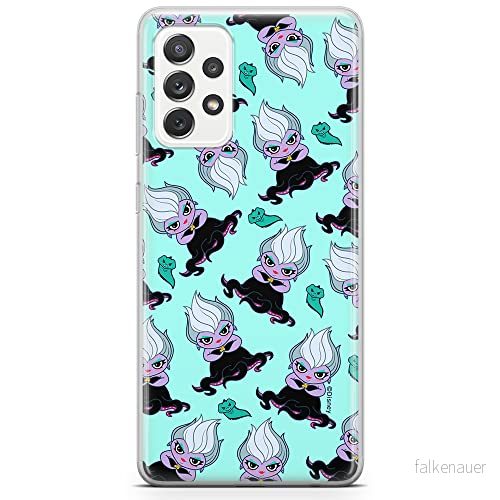 ERT GROUP mobiltelefonfodral för Samsung A33 5G originalt och officiellt licensierat Disney mönster Ursula 005 optimalt anpassad till formen på mobiltelefonen, fodral tillverkad av TPU plast 5905131465856
