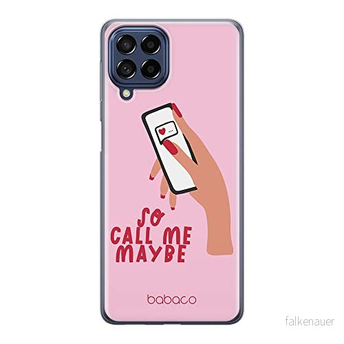 ERT GROUP mobiltelefonfodral för Samsung M33 5G originalt och officiellt licensierat Babaco mönster Call me maybe 001 optimalt anpassad till formen på mobiltelefonen, fodral tillverkad av TPU plast 5905511352639